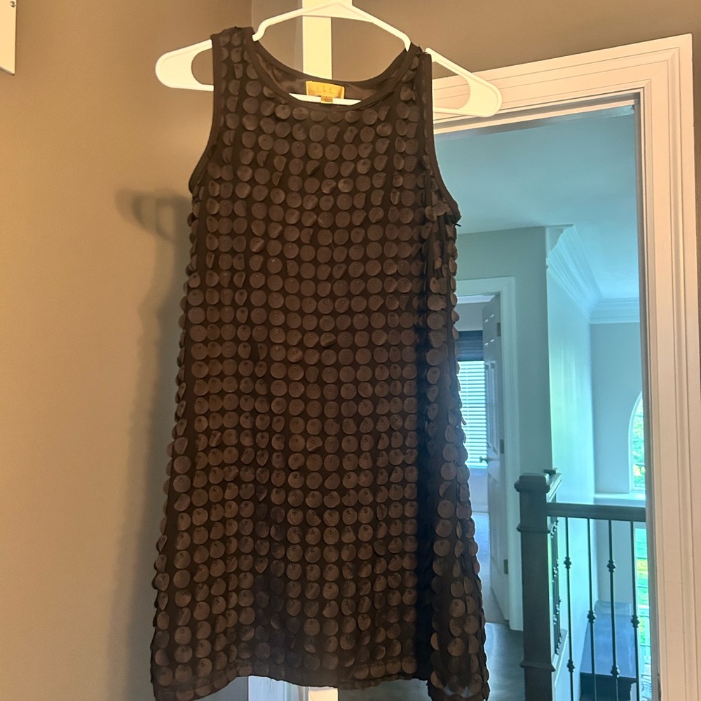 Nicole Miller Chic Black Sleeveless Dress NWOT